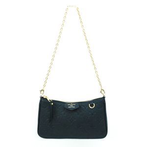 Pochette Accessories Chain Shoulder Monogram Implant Noir Black